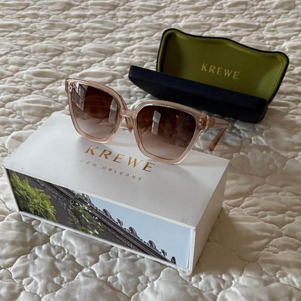 KREWE Soniat Women's Sunglasses - Rose Gold